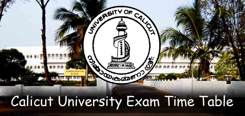 Download Calicut University Time Table