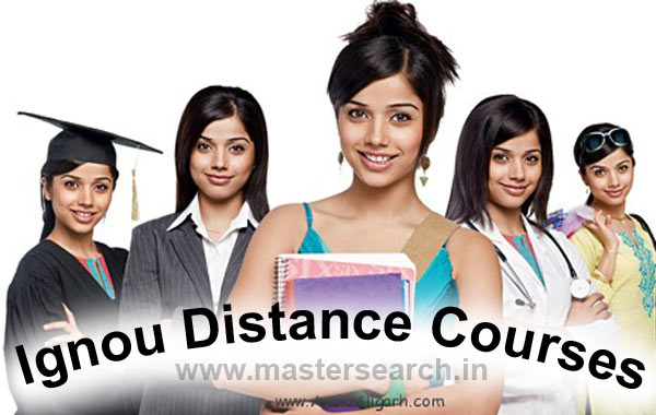 Ignou Distance Courses offered