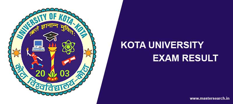 kota university result online