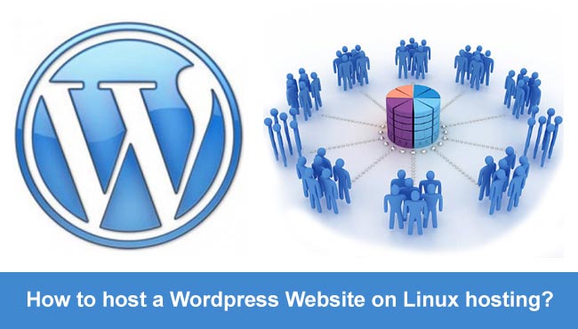 How to host a wordpress website on linux hosting