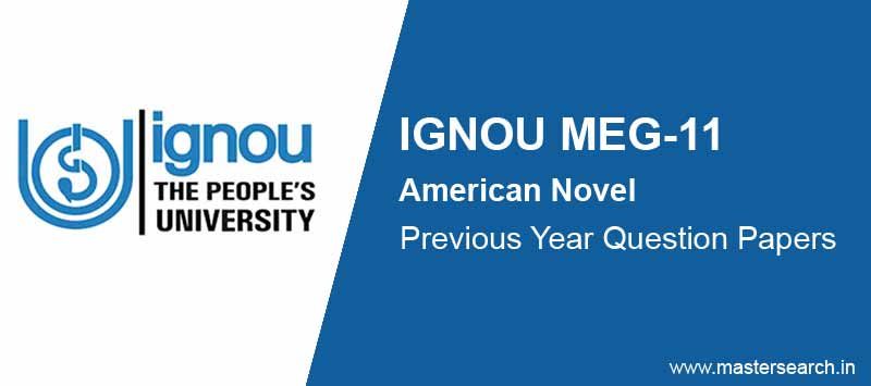 Download Ignou MEG 11 Question Paper Online