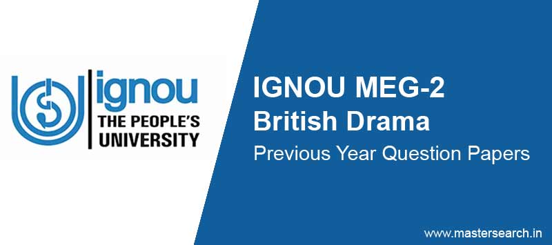 Download Ignou MEG 2 Question Paper Online