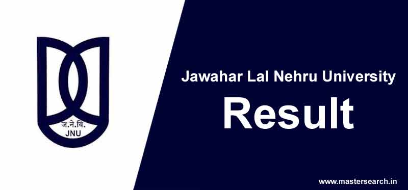 jnu result, jnu entrance result online