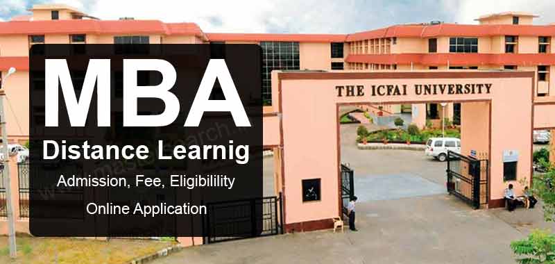 ICFAI University Distance MBA