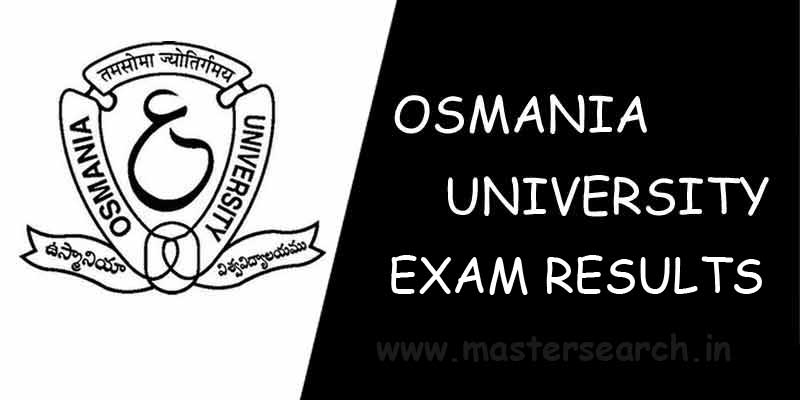 Osmania University Results